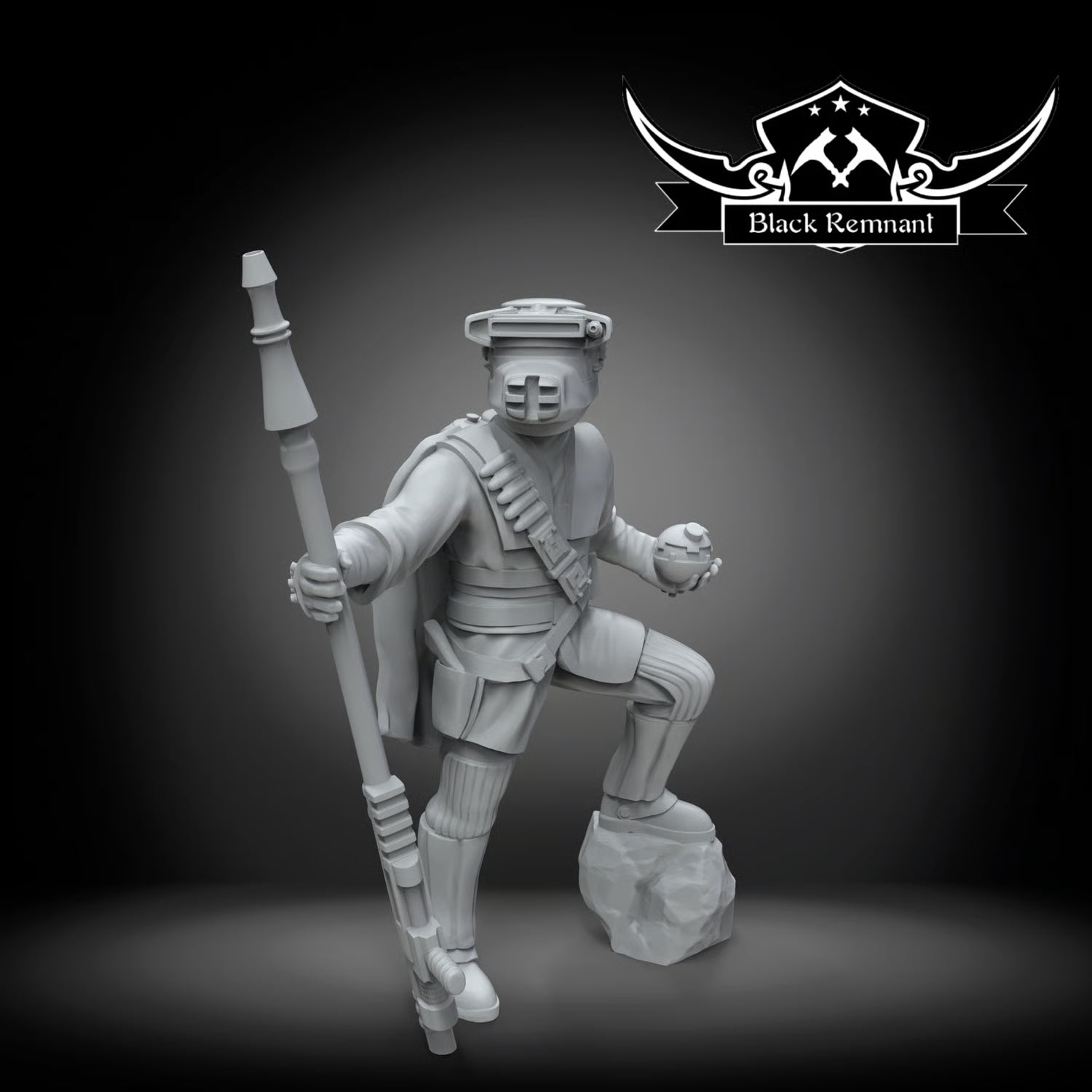 Ubese leader, Black Remnant