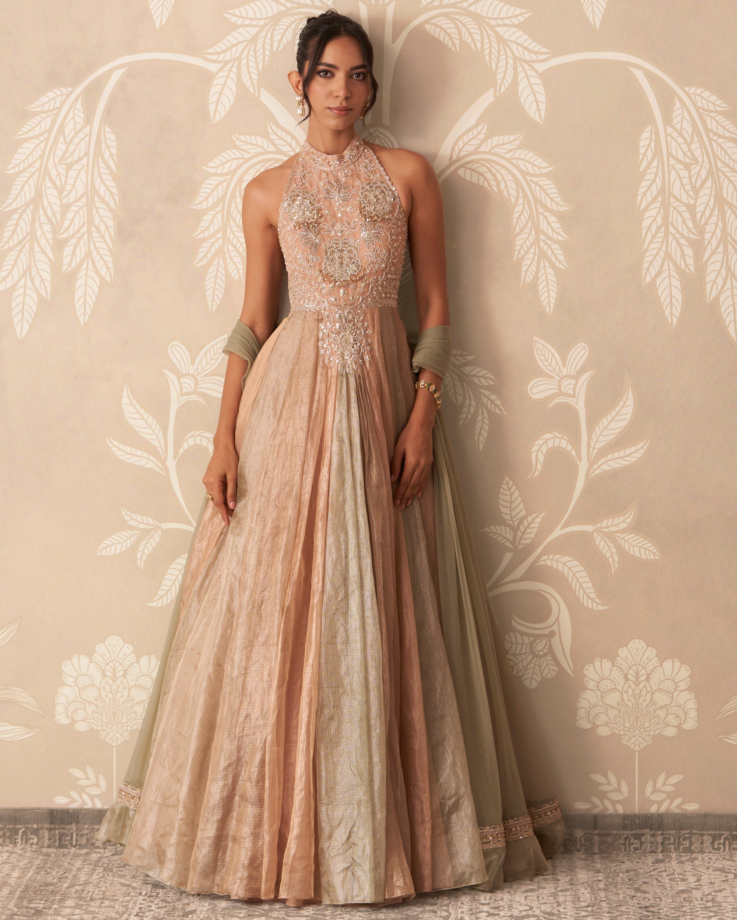 Leher Anarkali Set By KYNAH, Luxury Indian Fashion & Bridal Wear