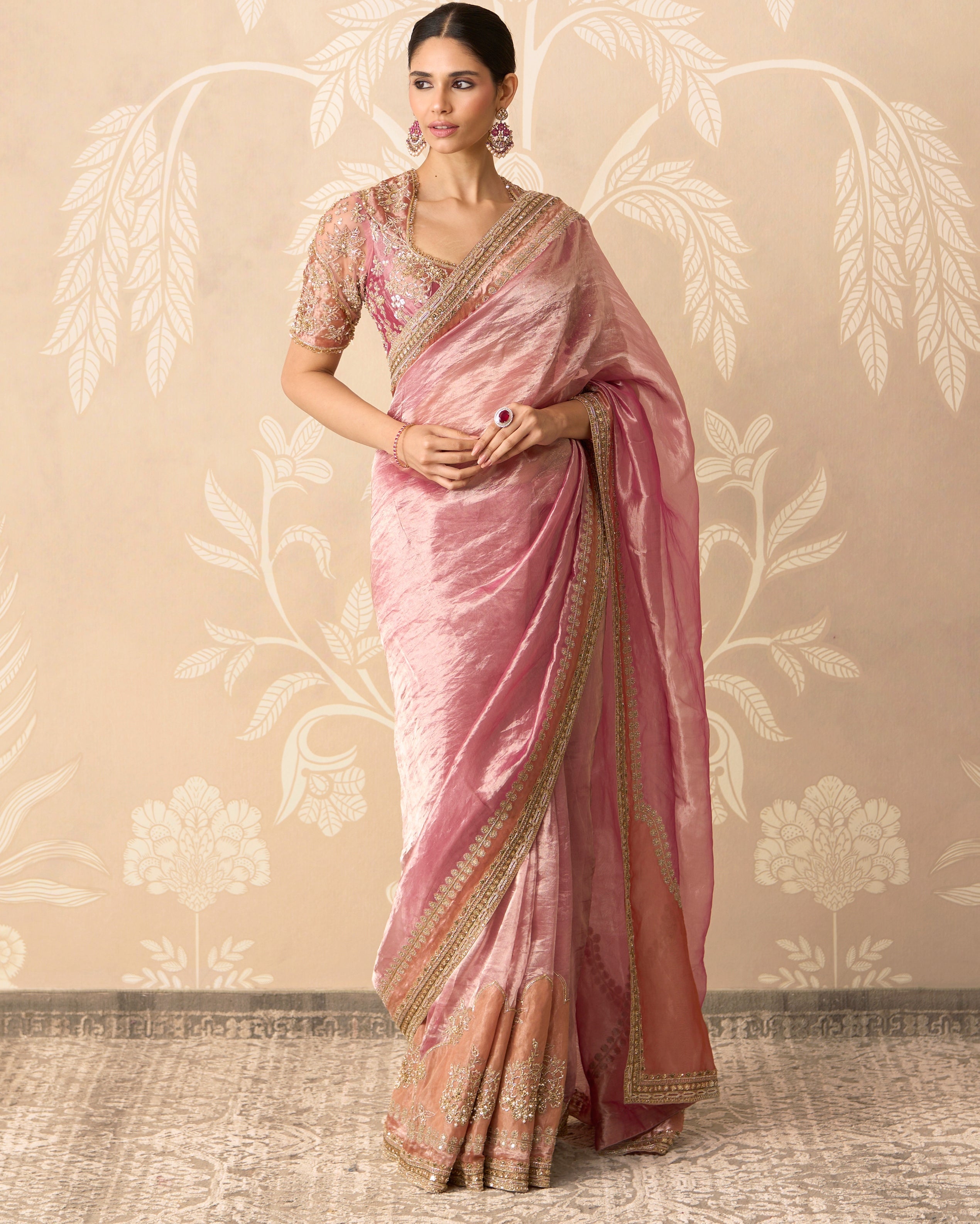 Nazaakat Sari Set By KYNAH, Luxury Indian Fashion & Bridal Wear