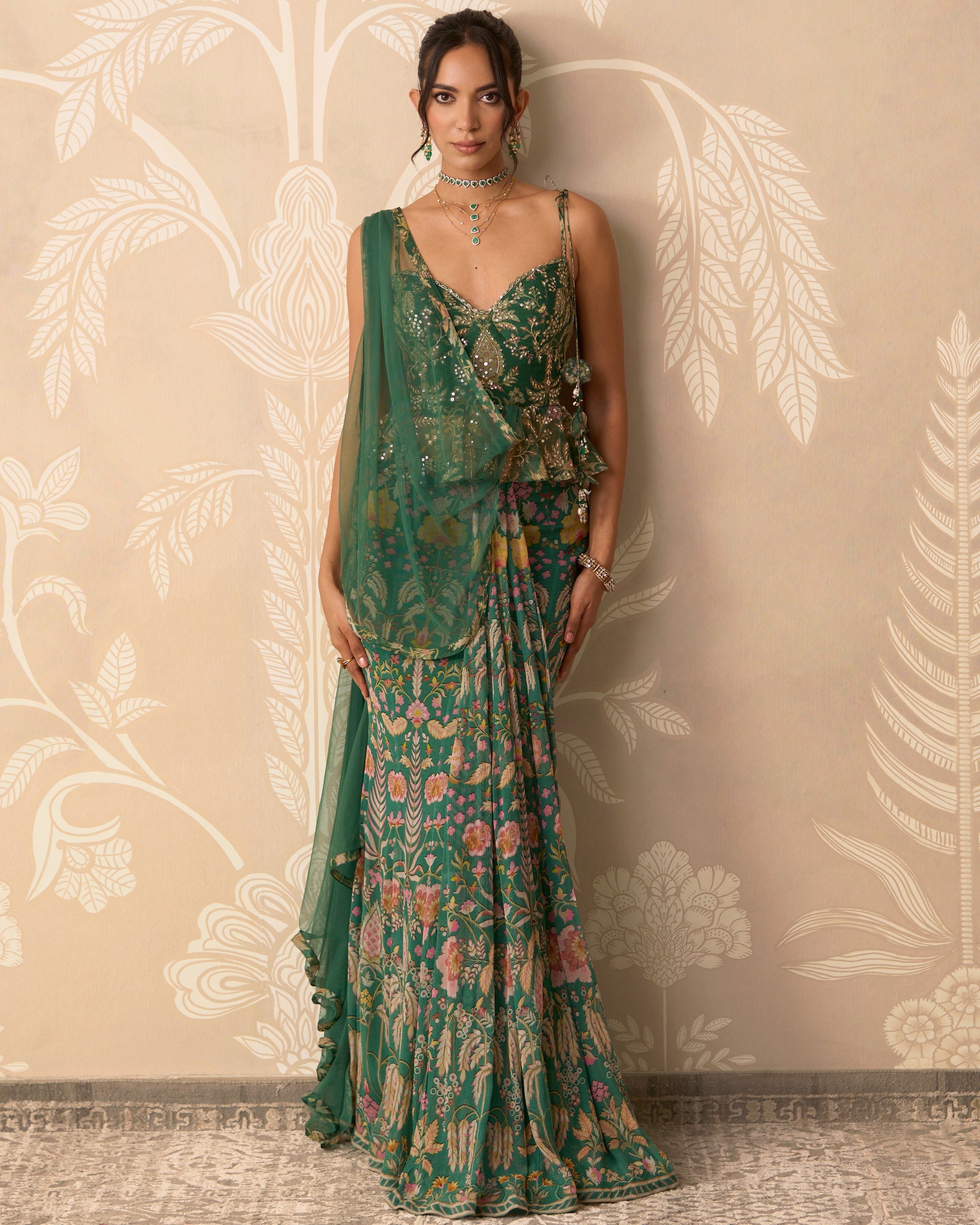 Mehreen Sari Set By KYNAH, Luxury Indian Fashion & Bridal Wear