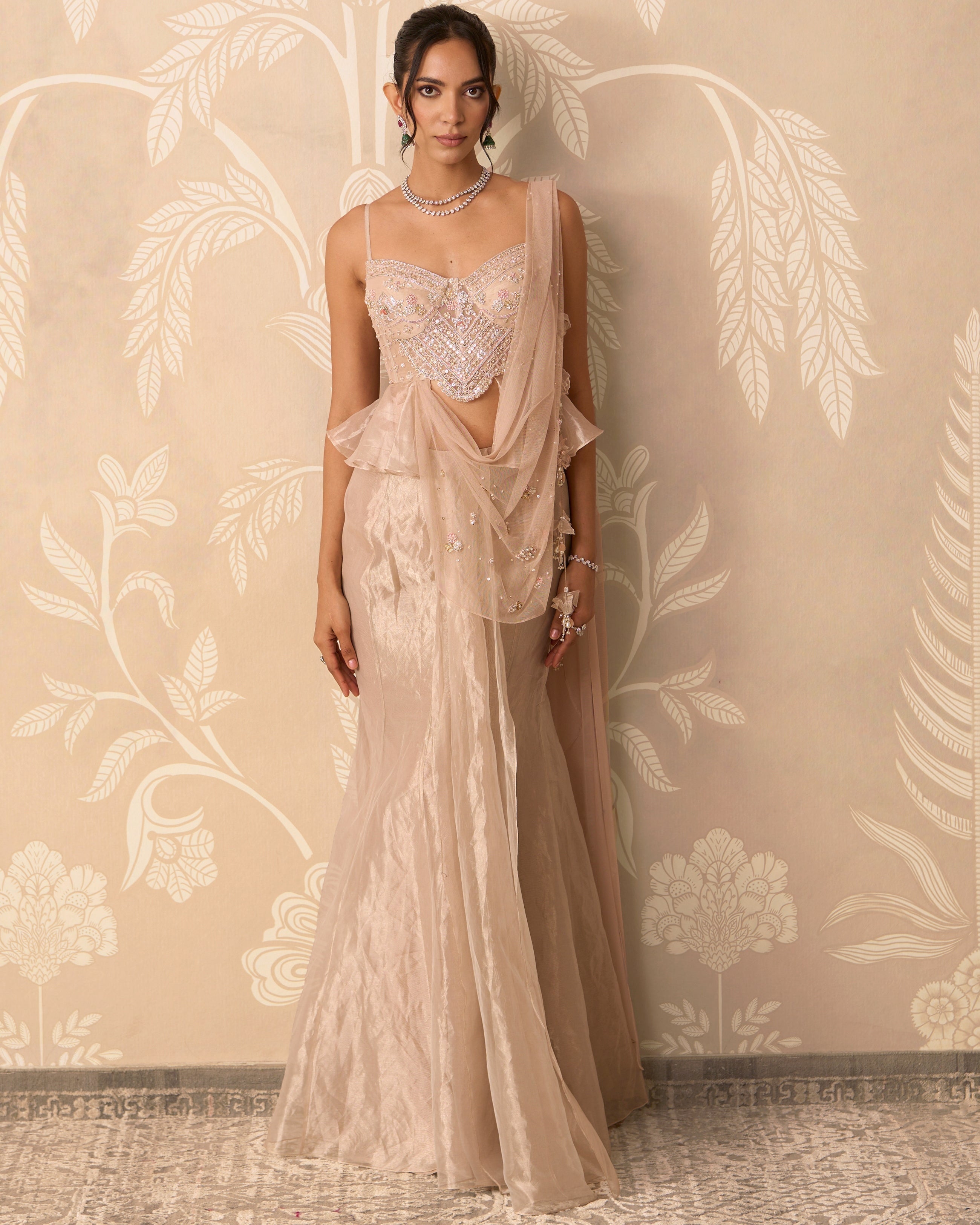 Kainaat Sari Set By KYNAH, Luxury Indian Fashion & Bridal Wear