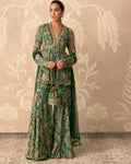 Nazneen Peplum Gharara Set By KYNAH, Luxury Indian Fashion & Bridal Wear