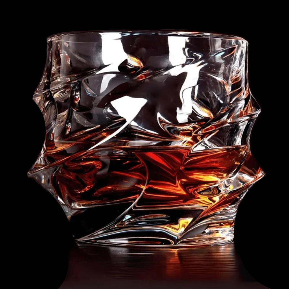 ArtZ® Tokyo Crystal Whiskey Glasses - Set of 6 Glasses