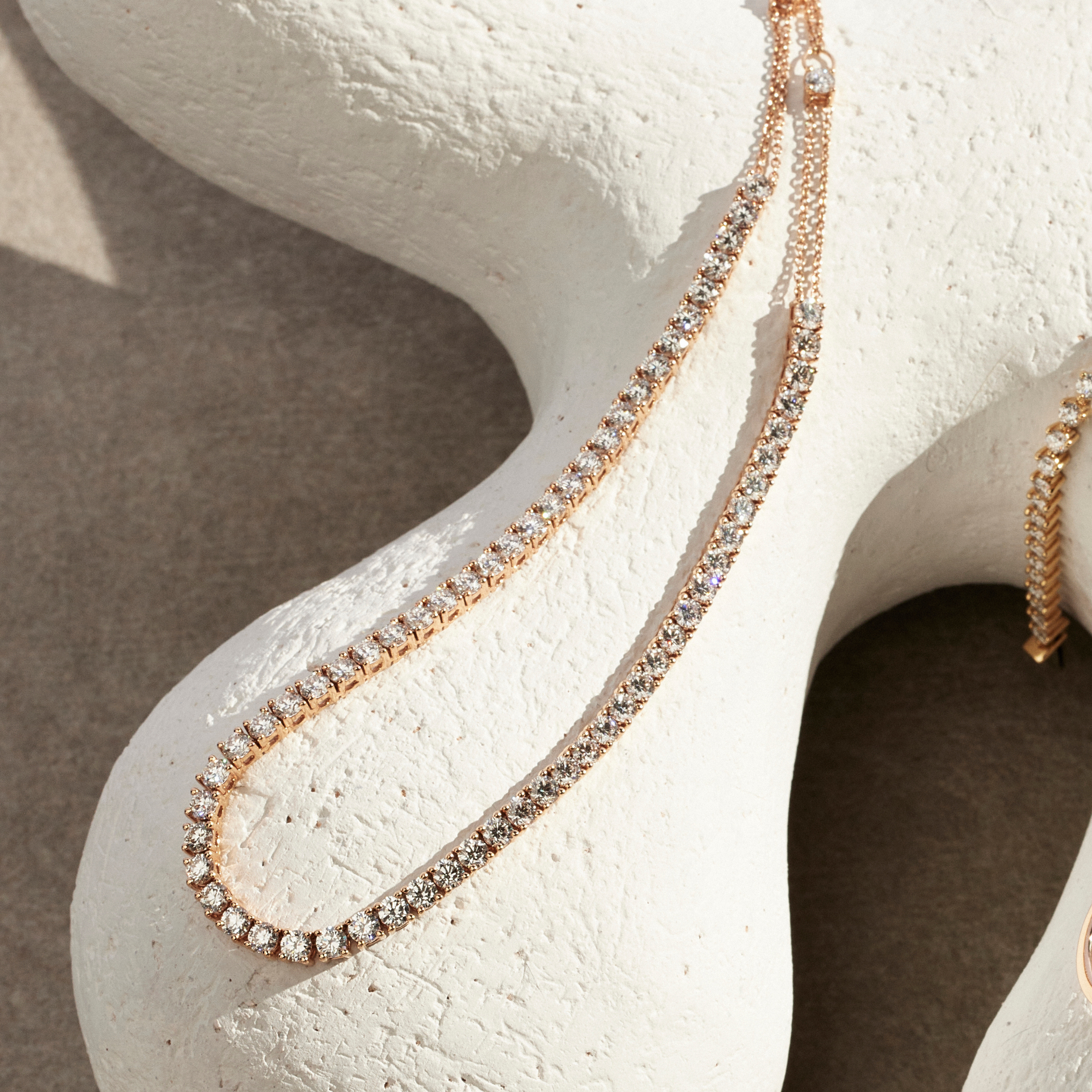 RIVIERA Diamond Tennis Necklace 8.00ct By ALINKA Fine Jewellery