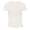 Croft Raw Edge Tee | White