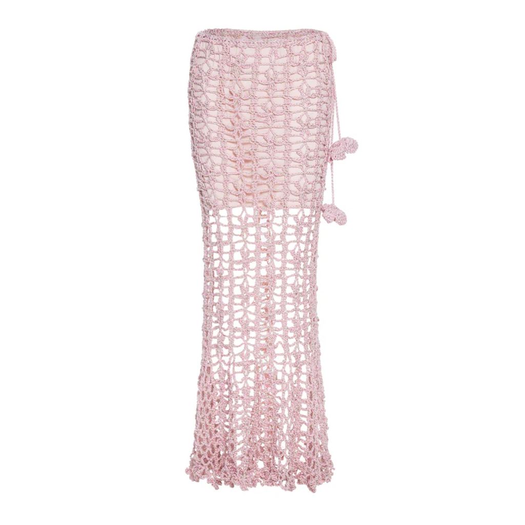 Pink Vanilla Handmade Knit Skirt