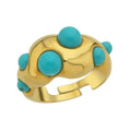 Turquoise Ring | Gold