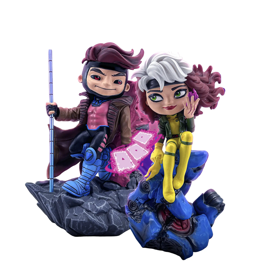 Statue Gambit & Rogue Valentine's Set - X-Men - Minico - Iron Studios