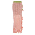 Chrysanthemum Handmade Crochet Skirt | Pink