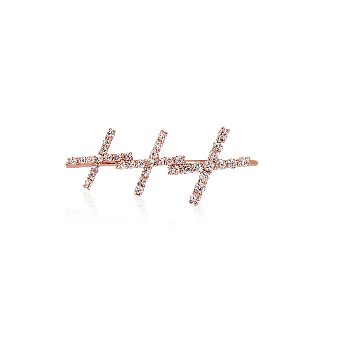 KATIA Diamond Ear Cuff Single By ALINKA Fine Jewellery