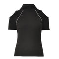 Short Sleeve Open Shoulder Top | PR Sample