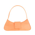 Rosie Satin Shoulder Bag | Orange