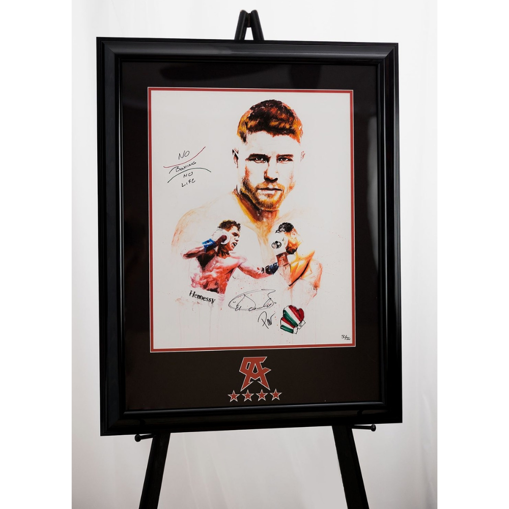 Canelo Álvarez Painting by Rob Prior
