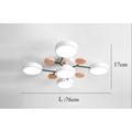 ArtZ® Nordic Ceiling Lamp - 5 Head White B