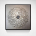 ArtZ® Hypnotic Flower Hand Painted Oil Painting On Canvas
