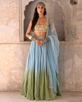 Monet Ombré Lehenga Set By KYNAH, Luxury Indian Fashion & Bridal Wear