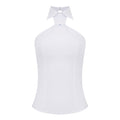 White TIE Top