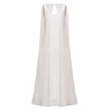 Off-White Cape Cloud Midi Dress