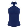 Blue TIE Top