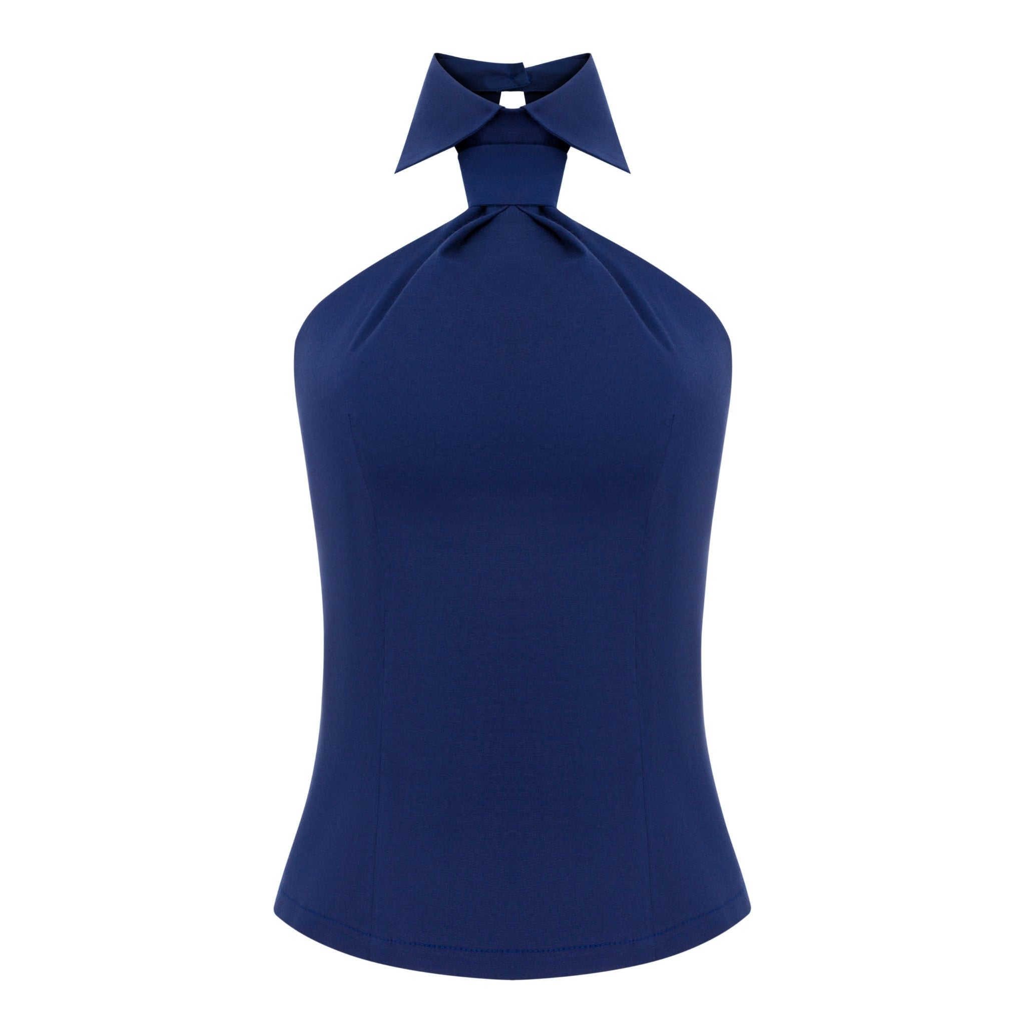 Blue TIE Top