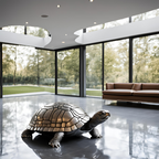 ArtZ® Stainless Steel Turtle Sculpture
