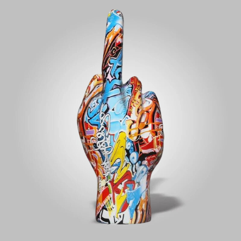 ArtZ® I Have A Bad Attitude Sculpture - Graffiti
