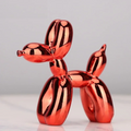 ArtZ® Balloon Dog Sculpture - Red / 4x4x1.5 inches (10x10x4cm)