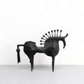 ArtZ® Abstract Horse Metal Sculpture - Small 7.9 x 6.1 x 2.4 inch (20x15.5x6 cm)