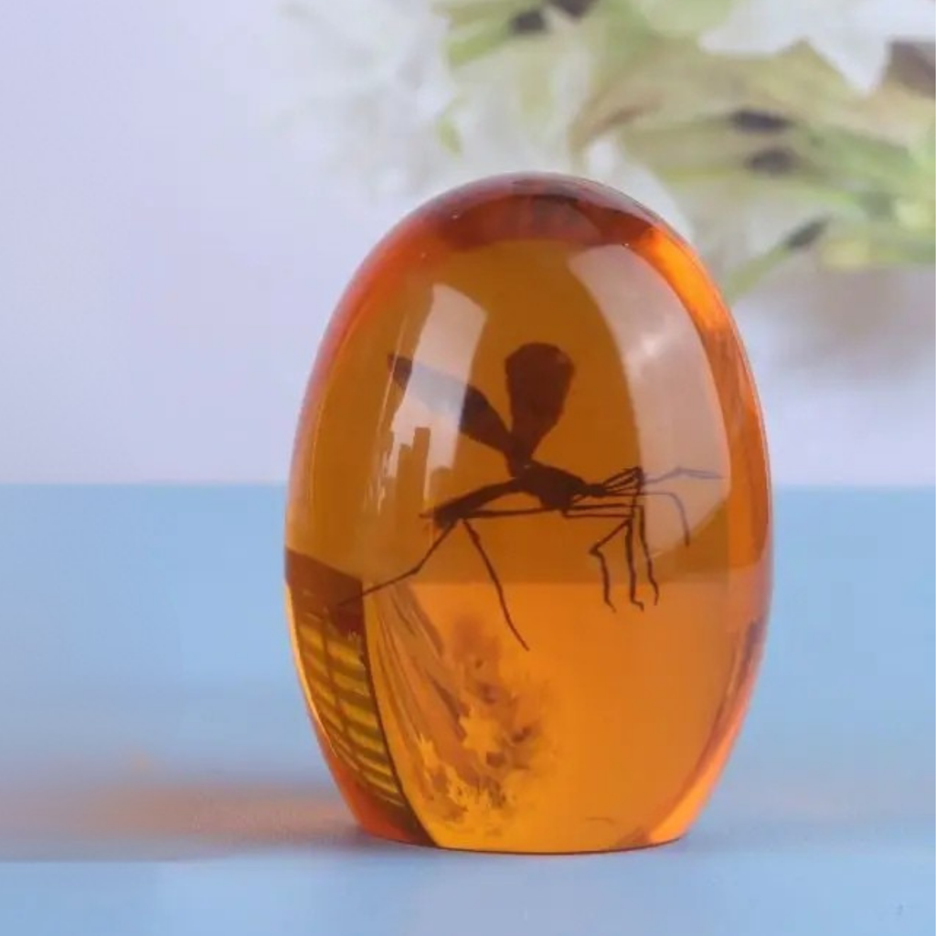 ArtZ® Amber Wing Paperweight Ornament