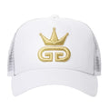 White Cotton Mesh Hat
