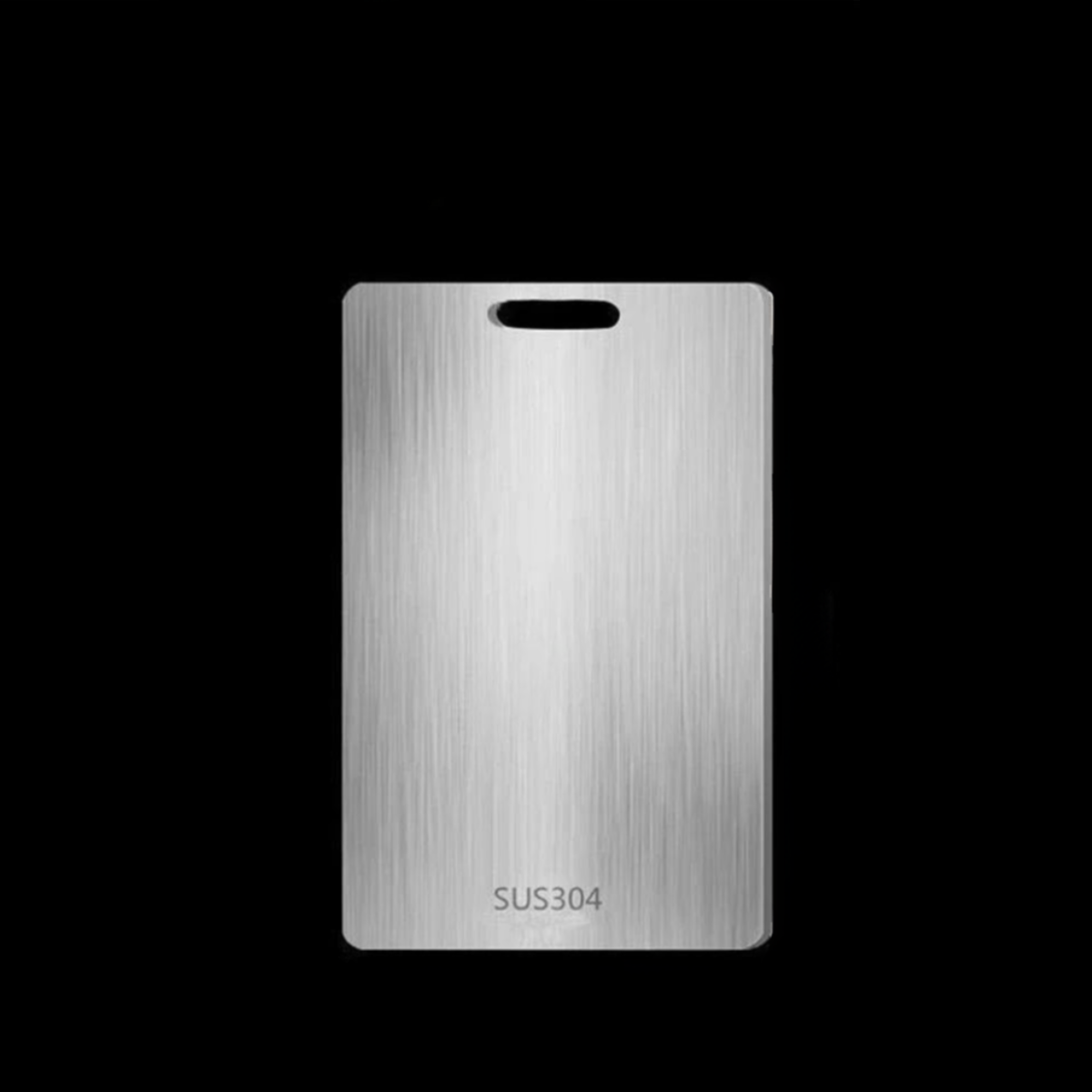 ArtZ® Slice Stainless Steel Cutting Board - Large: Length 15.4 inch (39 cm)