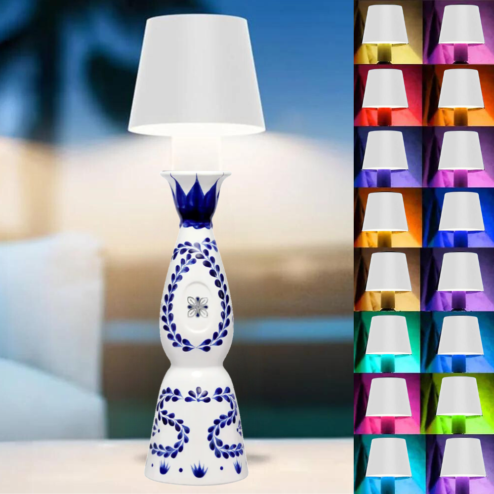 ArtZ® LED Bottle Lamp - White