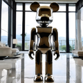 OSO Stainless Steel Bear Sculpture