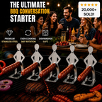 ArtZ® Spitting Cobra Stainless Steel BBQ Sausage Holders