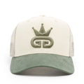 Off-White Mesh Hat Olive Green