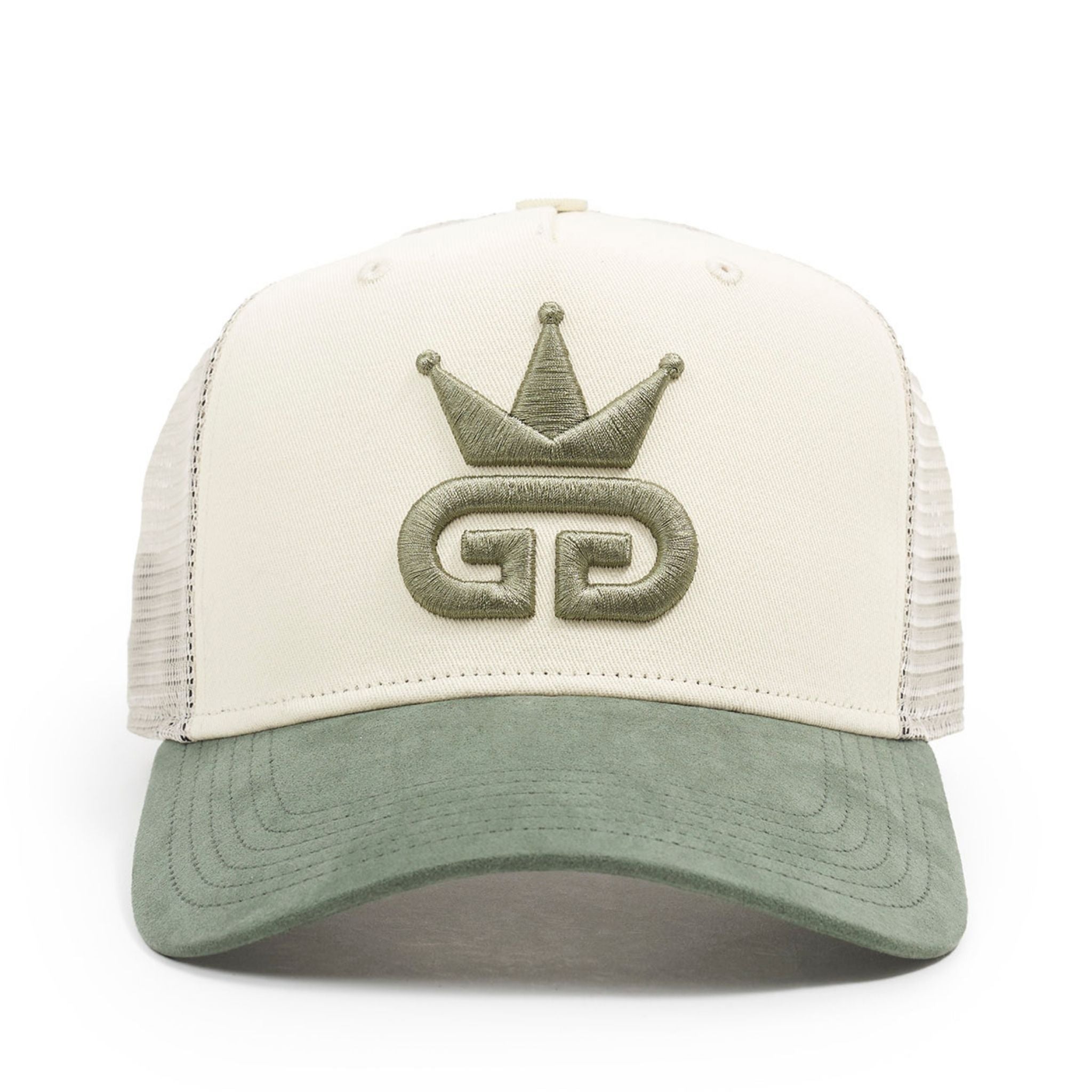 Off-White Mesh Hat Olive Green