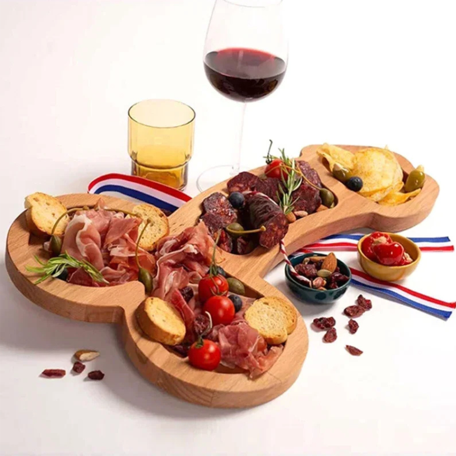 ArtZ® Spitting Cobra Charcuterie Board - Small Length 9.4 inch (24 cm)