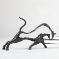 ArtZ® Modern Geometric Bull Sculpture