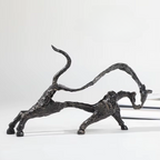 ArtZ® Modern Geometric Bull Sculpture