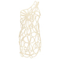 Ivory Hand-Woven Crochet Mini Cover Up