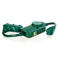 Christmas Mechanical Dial Timer with 3 Plug Dongle