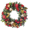Christmas Scarlet Hydrangea Christmas Wreath