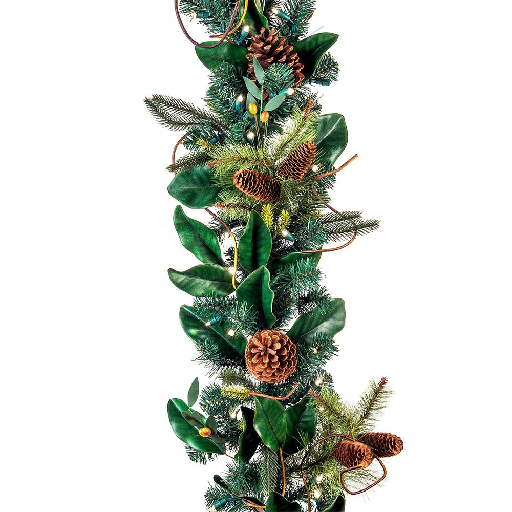 Christmas Magnolia Leaf Garland