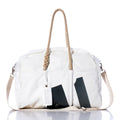 Vintage Black 41 Weekender Handmade in Maine from Recycled Sails