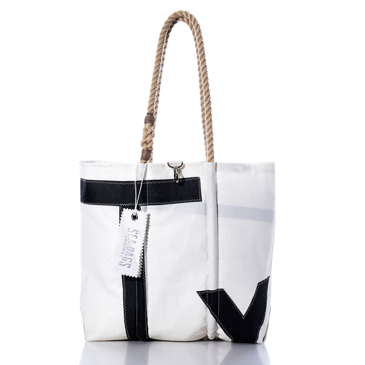 Vintage Typhoon Medium Tote Handmade in Maine from Recycled Sails