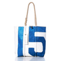Vintage Blue 15 Medium Tote Handmade in Maine from Recycled Sails