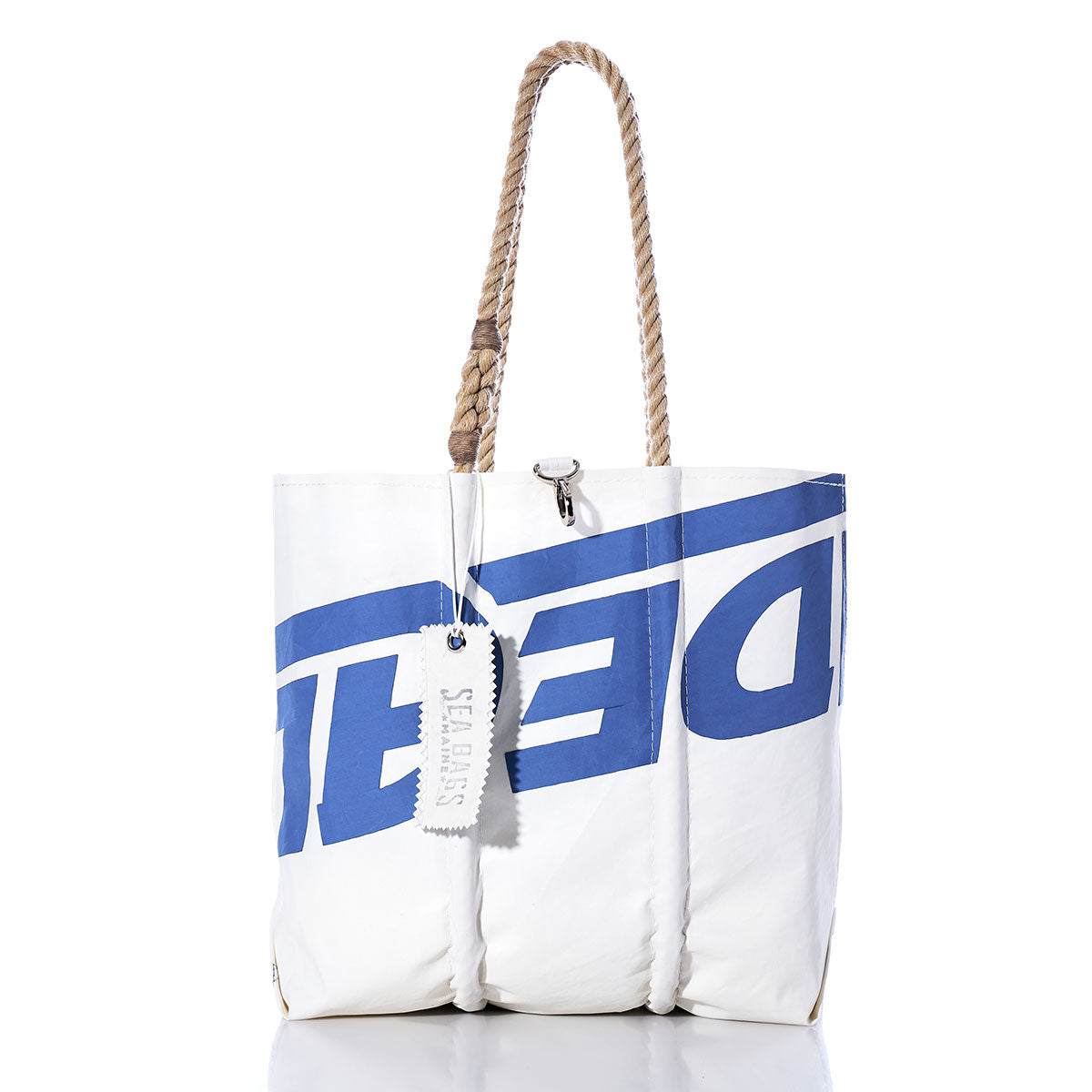 Vintage Ideal 18 Medium Tote Handmade in Maine from Recycled Sails