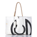 Vintage CG Large Tote Handmade in Maine from Recycled Sails