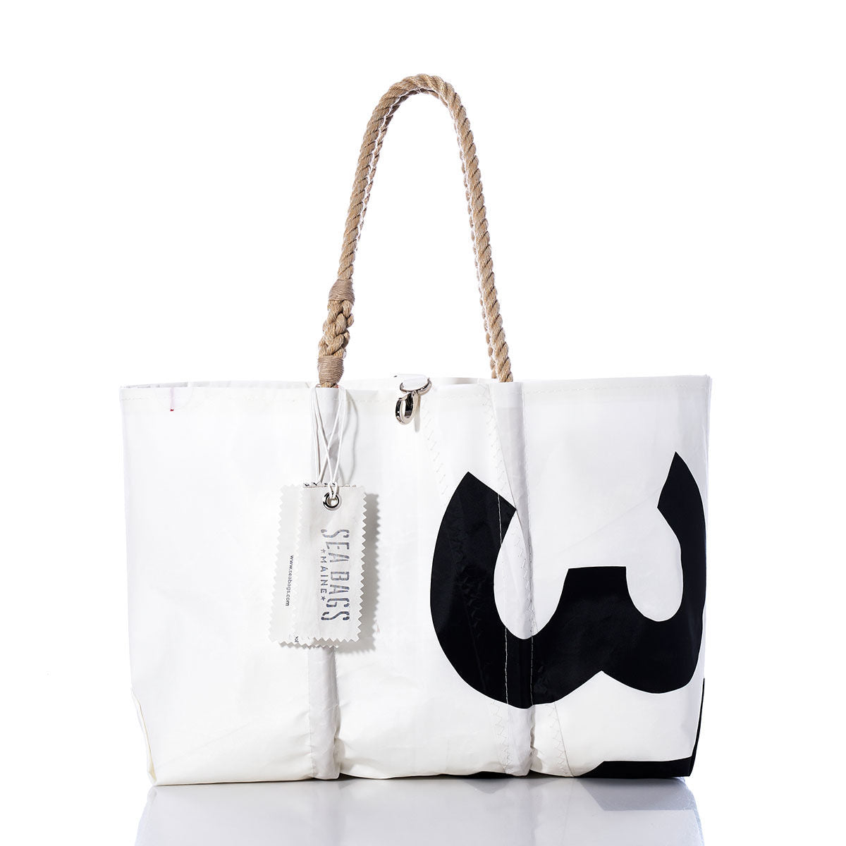 Vintage 353 Large Tote Handmade in Maine from Recycled Sails