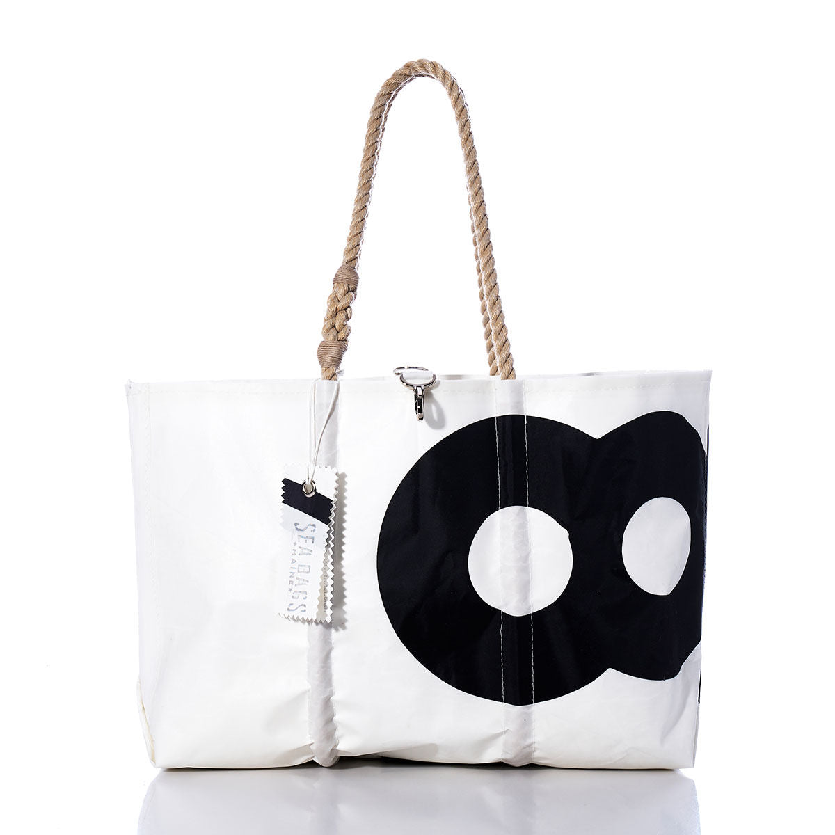 Vintage 819 Large Tote Handmade in Maine from Recycled Sails